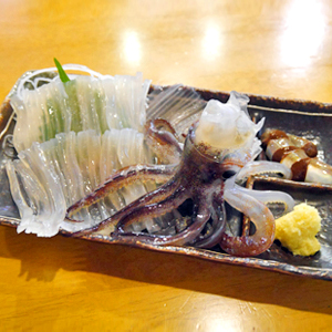 函館名産「スルメイカ」