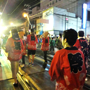 函館名物「いか踊り」