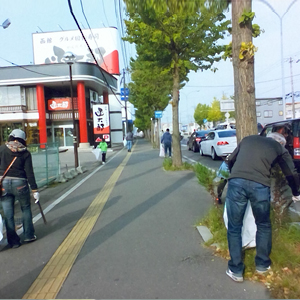 町内会の清掃活動に毎年参加