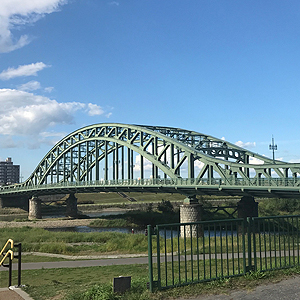 北海道三大名橋の１つ、旭橋