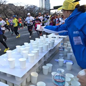 東京マラソンのボランティアに参加！