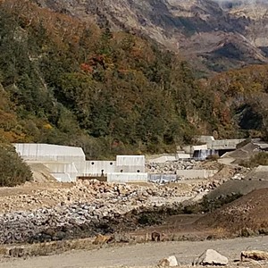 富山の水がめ、常願寺川の上流では…