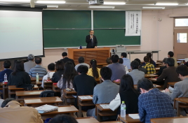 富山大学で寄附講義等を実施