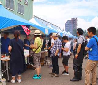 白石支店 月寒川にぎわい川まつり