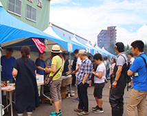 白石支店 月寒川にぎわい川まつり