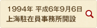 1994年 平成6年9月6日 上海駐在員事務所開設