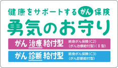 健康をサポートするがん保険勇気のお守り